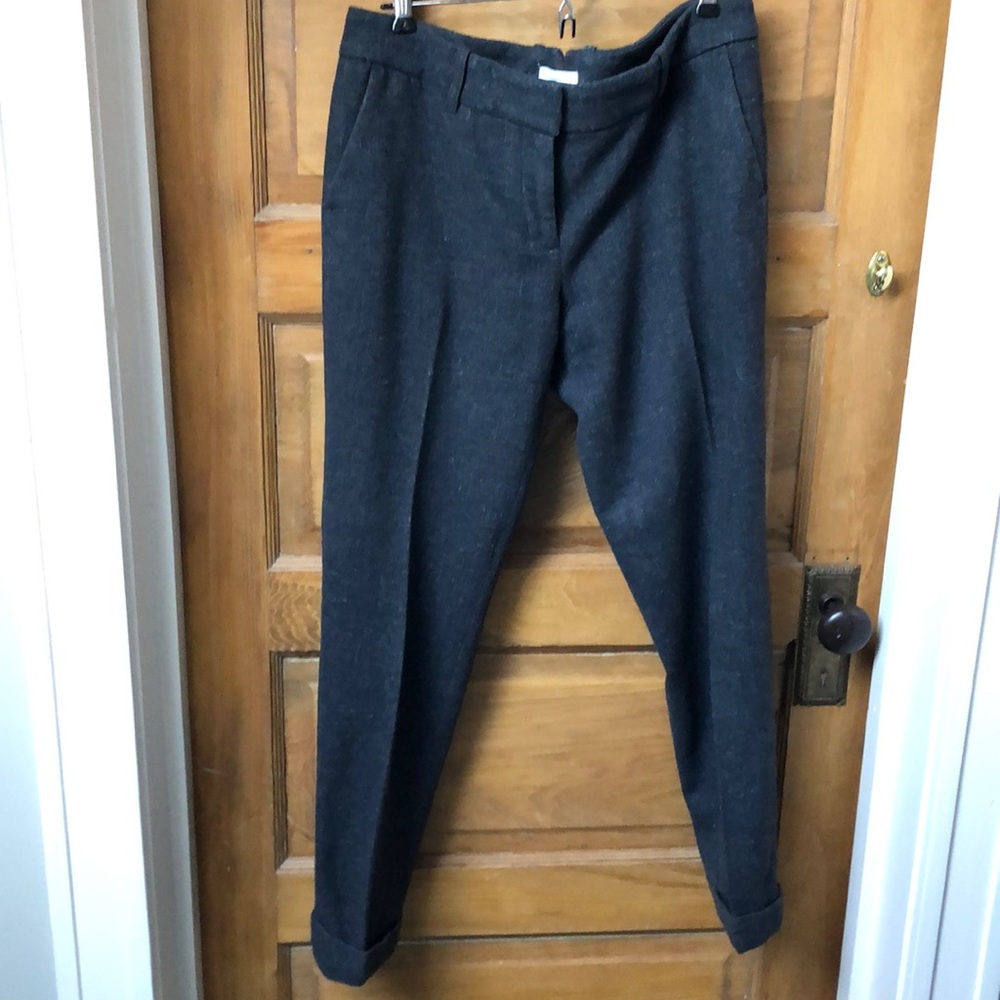 Charcoal Gray Loft Size 6 Pants